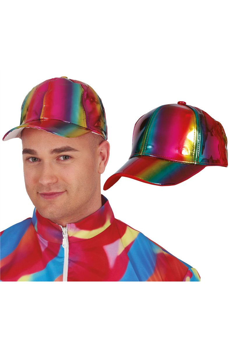MULTICOLOR METALLIC CAP