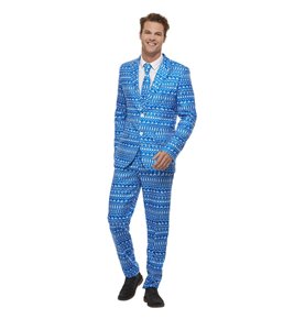 Wrapping Paper Suit, Multi-Coloured