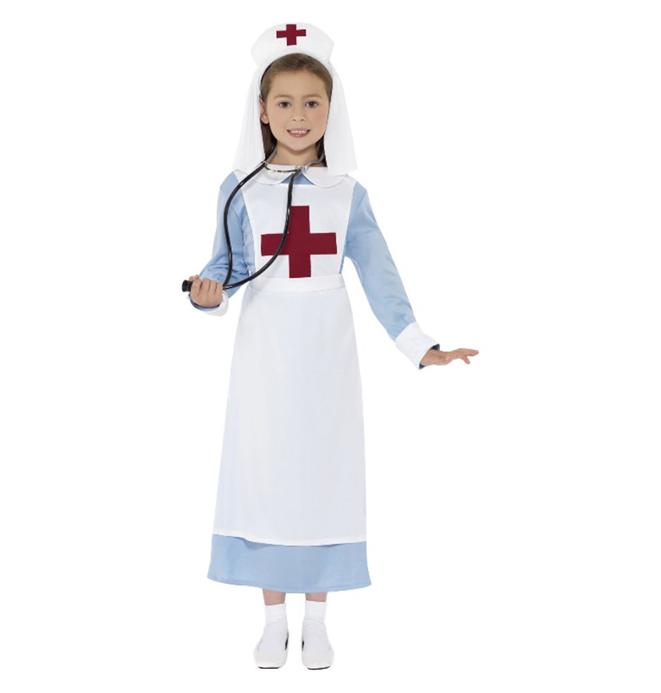 WW1 Nurse Costume, Blue