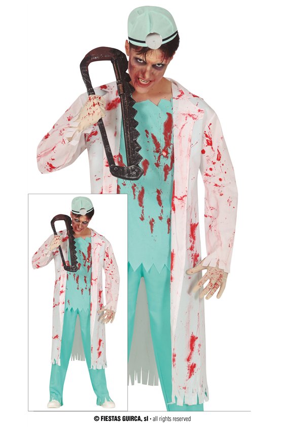 DOCTOR ZOMBIE TEEN SIZE 14-16 YEARS