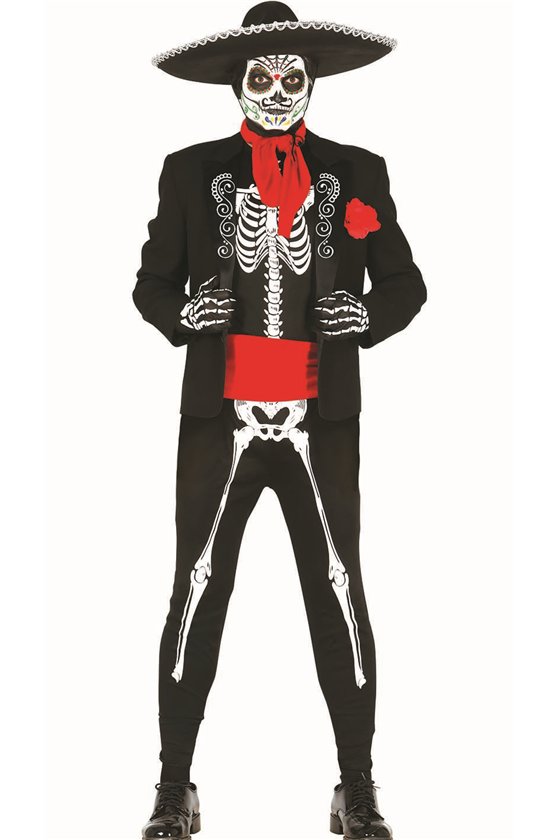 MEXICAN SKELETON TEEN SIZE 14-16 YEARS