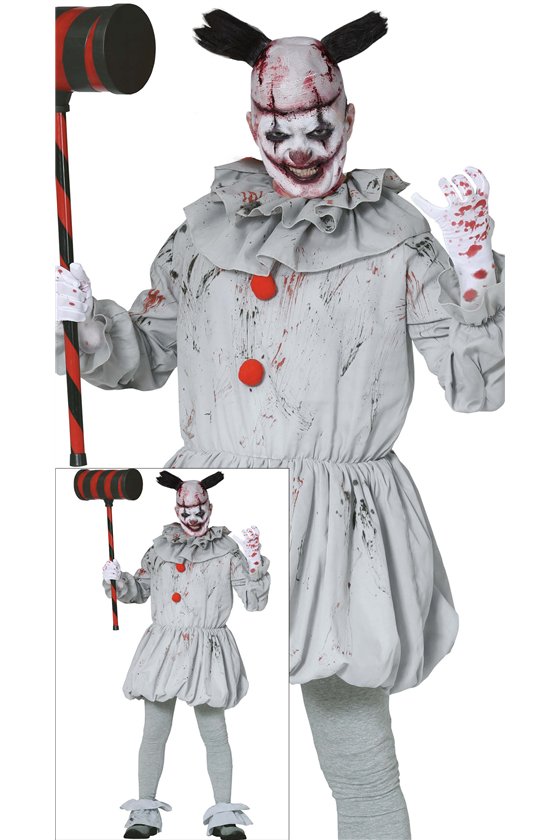 KILLER CLOWN TEEN SIZE 14-16 YEARS