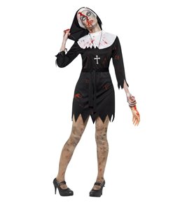 Zombie Sister Costume, Black