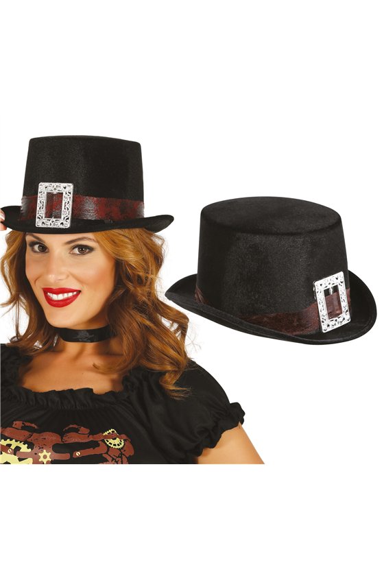 TOP HAT BLACK VELVET