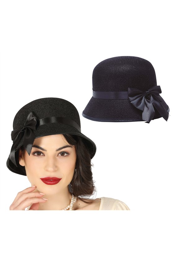 20S BLACK LADIES HAT