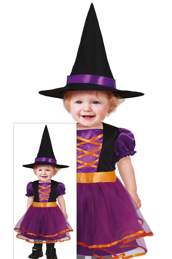 PURPLE WITCH TODDLER SIZE 2-3 YEARS
