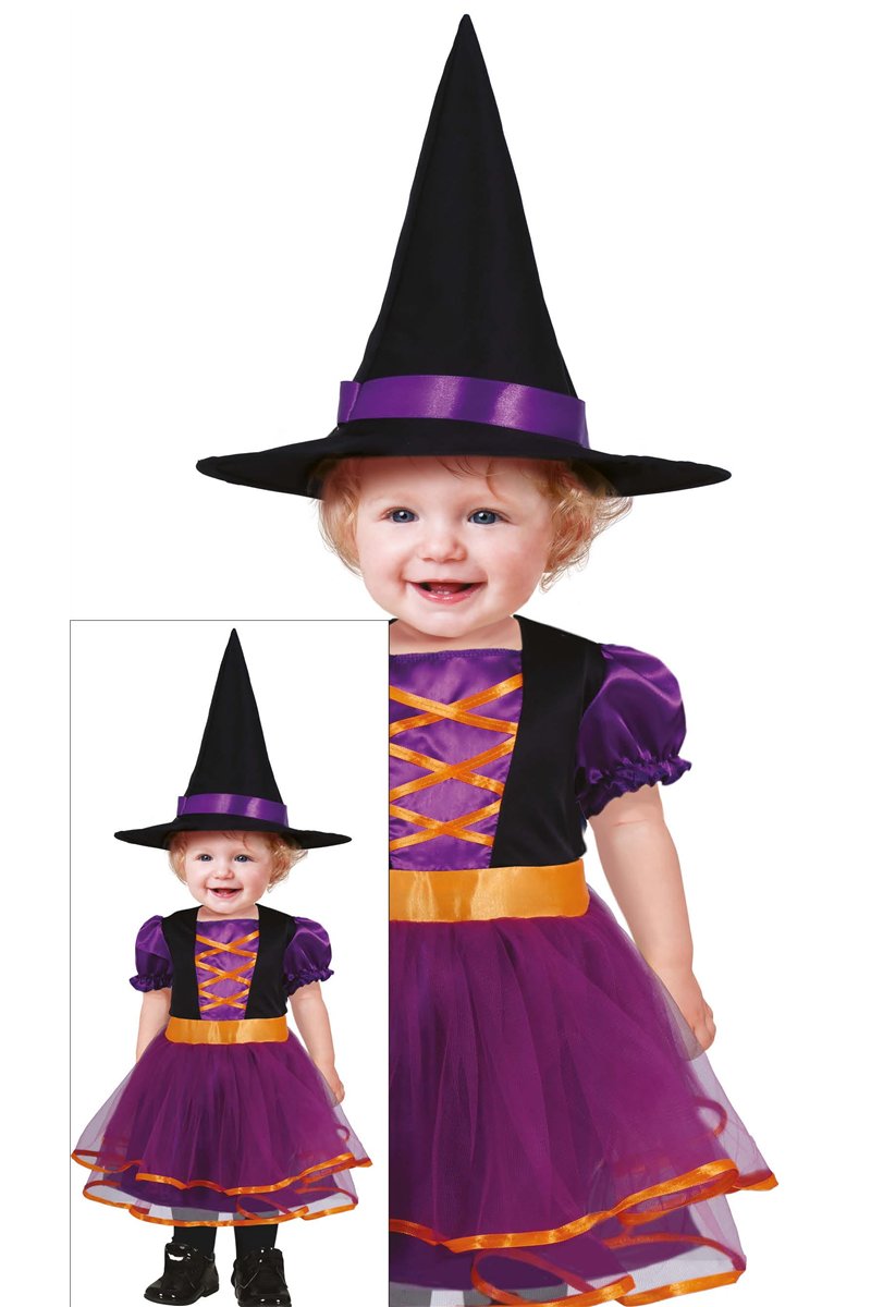 PURPLE WITCH TODDLER SIZE 2-3 YEARS