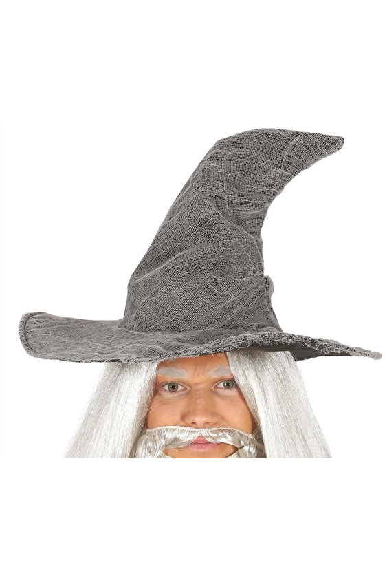 GREY WIZARD HAT