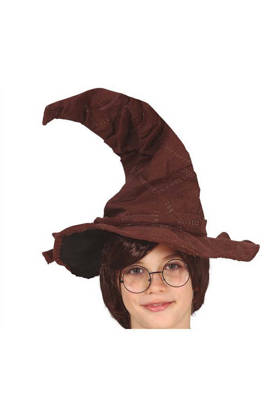 BROWN WIZARD HAT FOR CHILDREN