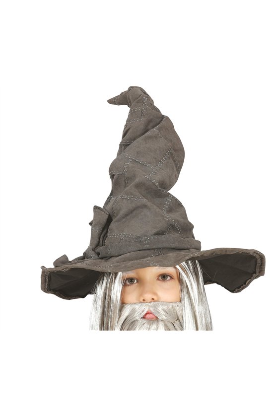 GREY WIZARD HAT FOR CHILDREN
