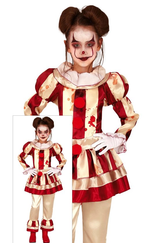 STRIPED CLOWN CHILDREN 3 4 YEARS