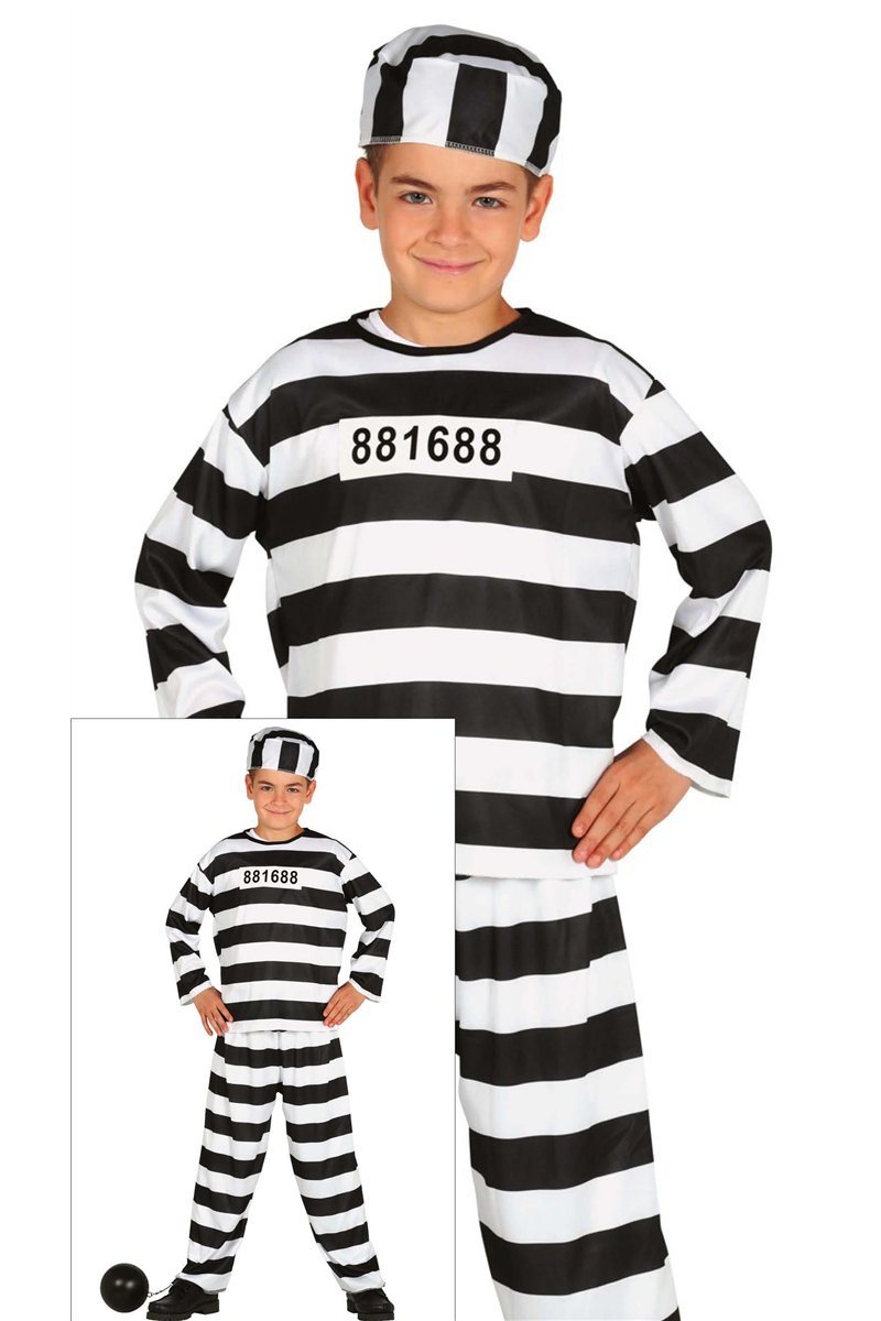 CHILD PRISONER, SIZE 7-9 YEARS