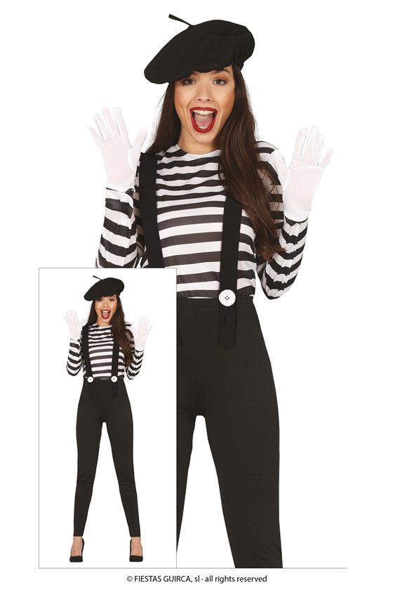 MIME WOMAN M-S-M SPANDEX 