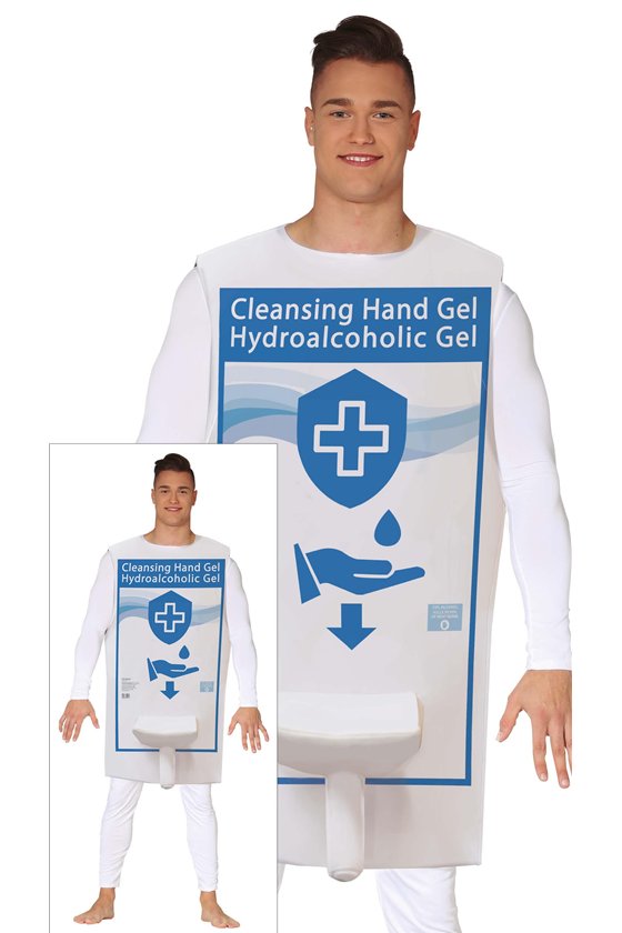 HYDRALCOHOLIC GEL DISPENSER COSTUME