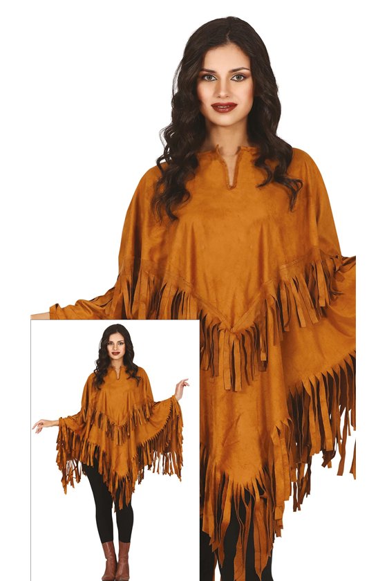 INDIAN PONCHO, ADULT, 38 - 40 (M)