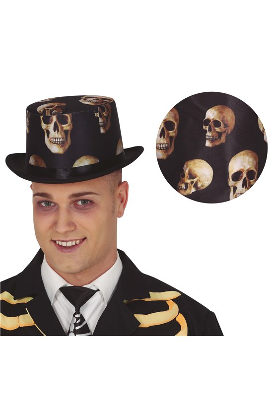 SKULL TOP HAT