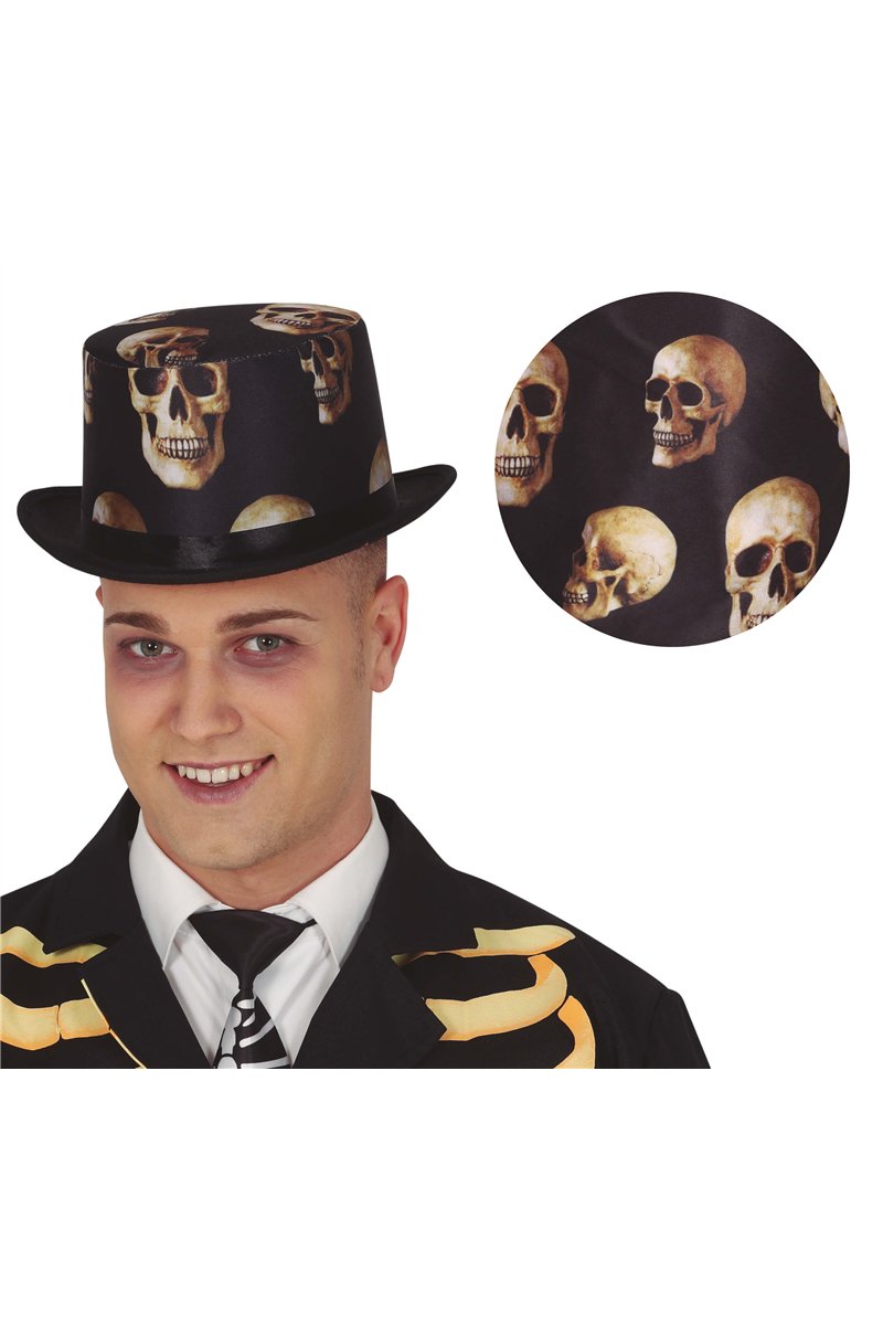 SKULL TOP HAT