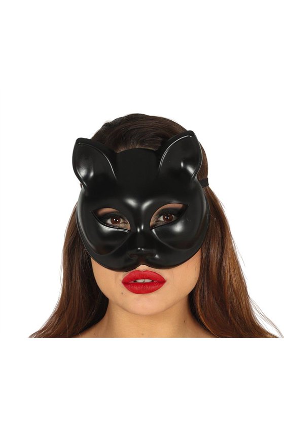 BLACK KITTY MASK