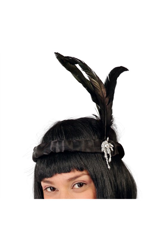 FEATHERED CHARLESTON TIARA              