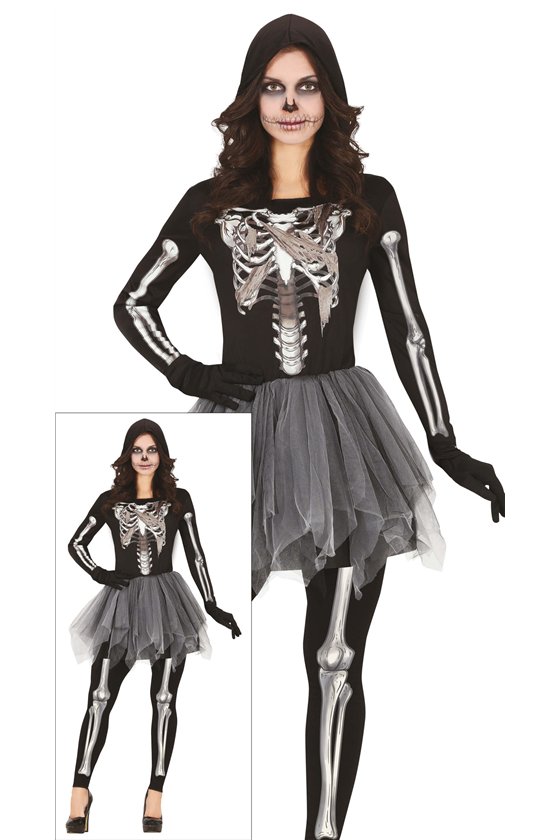 HOODED SKELETON 38 - 40 (M)