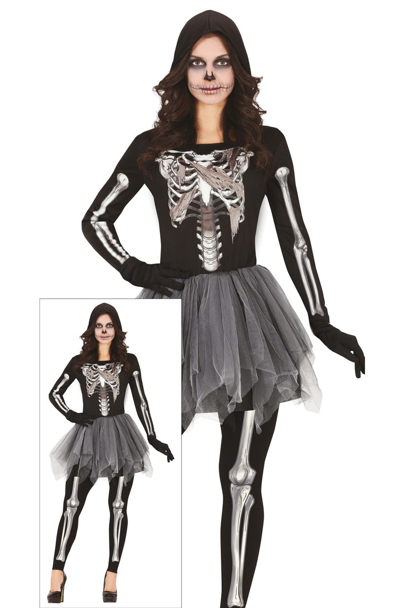 HOODED SKELETON 38 - 40 (M)