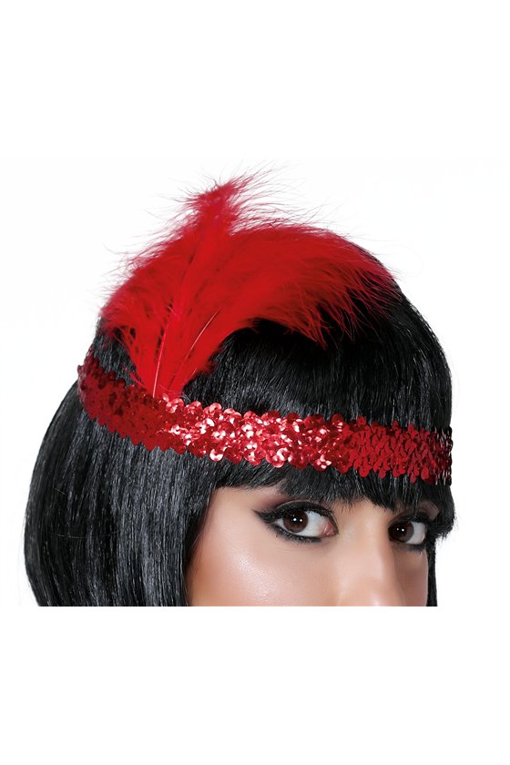 RED CHARLESTON TIARA