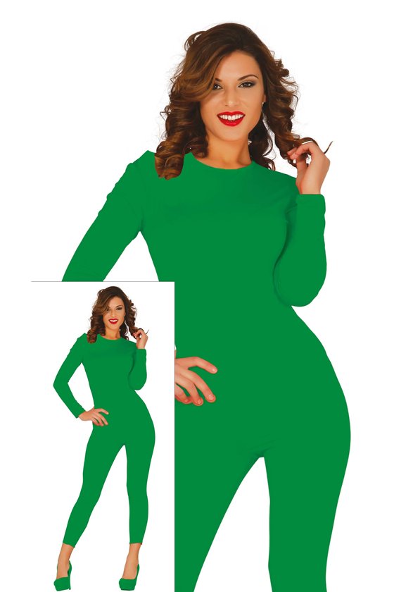 ADULT GREEN BODYSUIT, 38-40 (M)