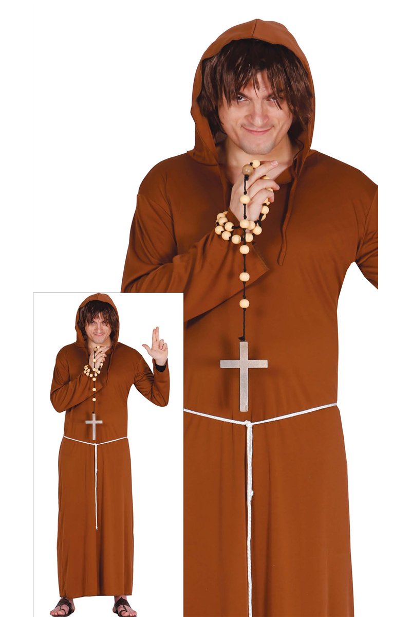 MONK ADULT SIZE M 48-50