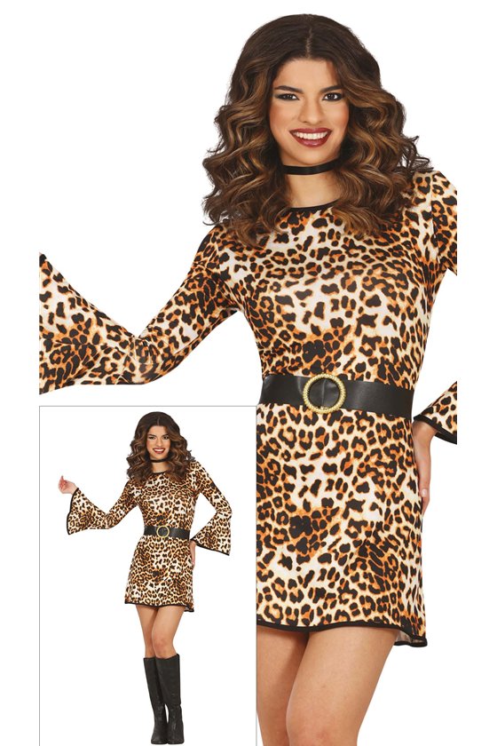 LEOPARD DISCO DANCER, ADULT, 38 - 40 (M)