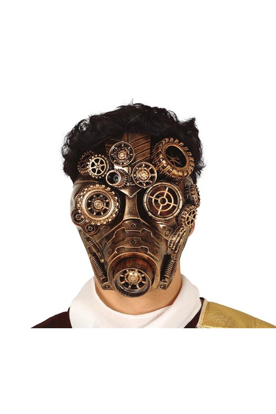 GOLD STEAMPUNK MASK