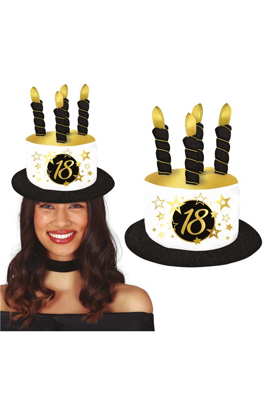 HAT CANDLES 18 YEARS