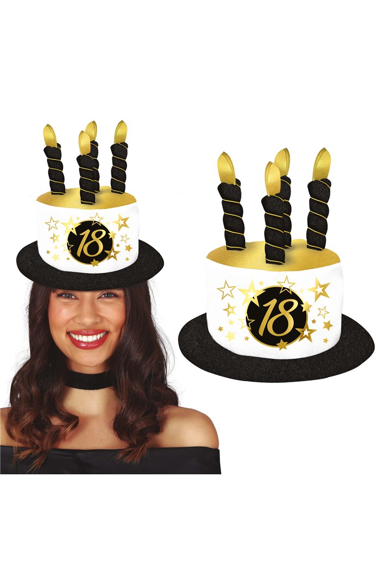 HAT CANDLES 18 YEARS