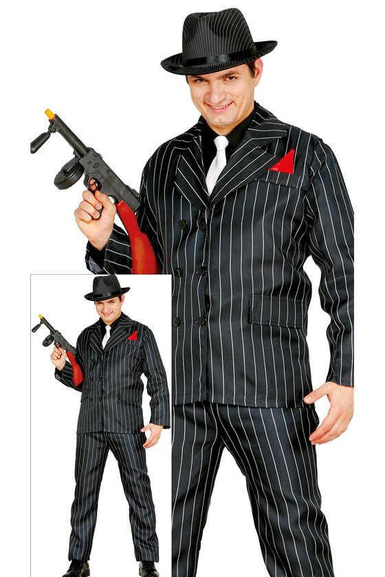 GANGSTER ADULT SIZE L 52-54