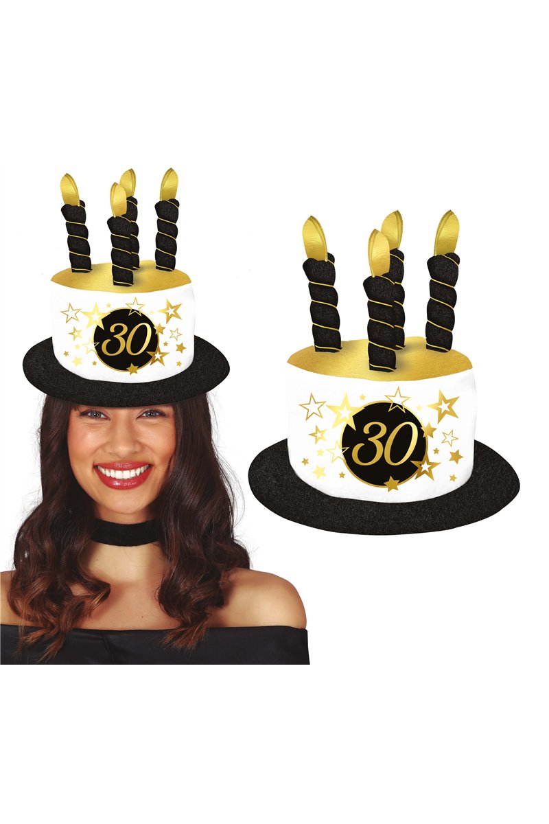 HAT CANDLES 30 YEARS