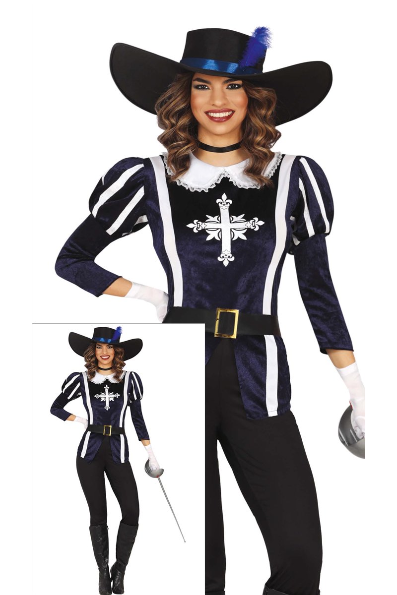 BLUE MUSKETEER, ADULT, 38 - 40 (M)