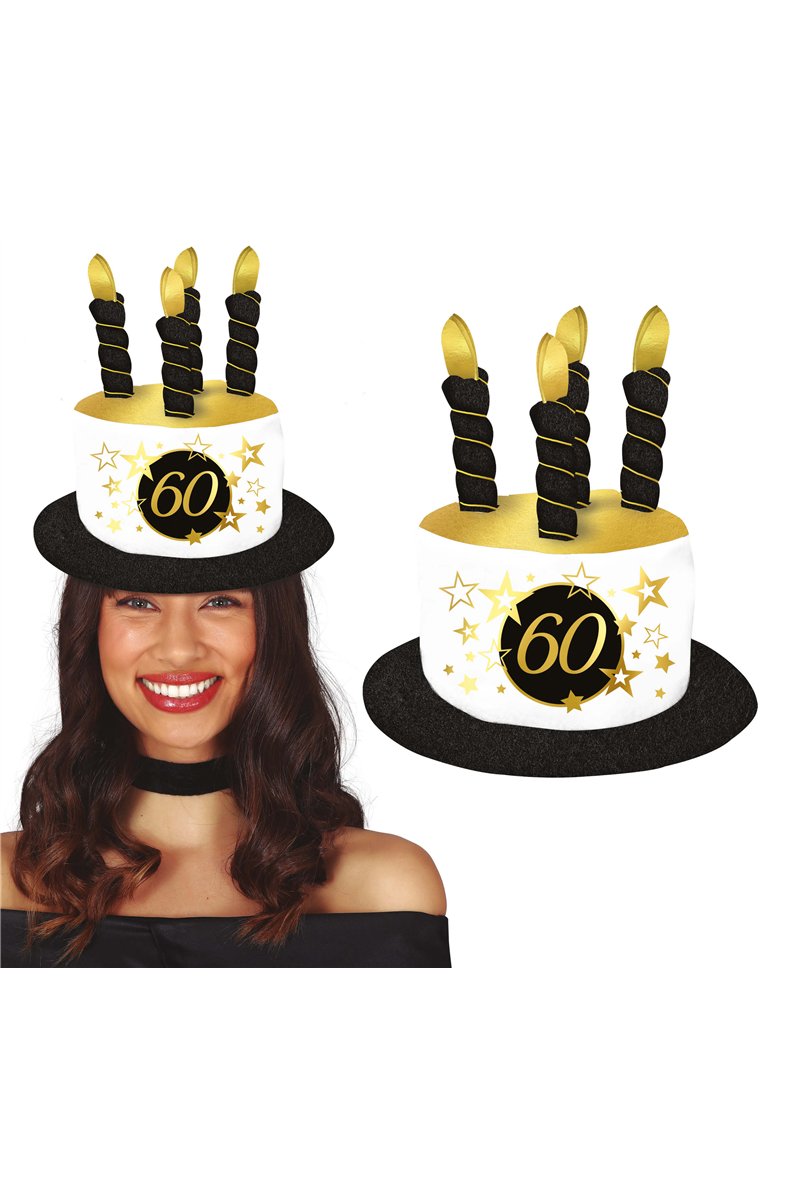 CANDLE HAT 60 YEARS