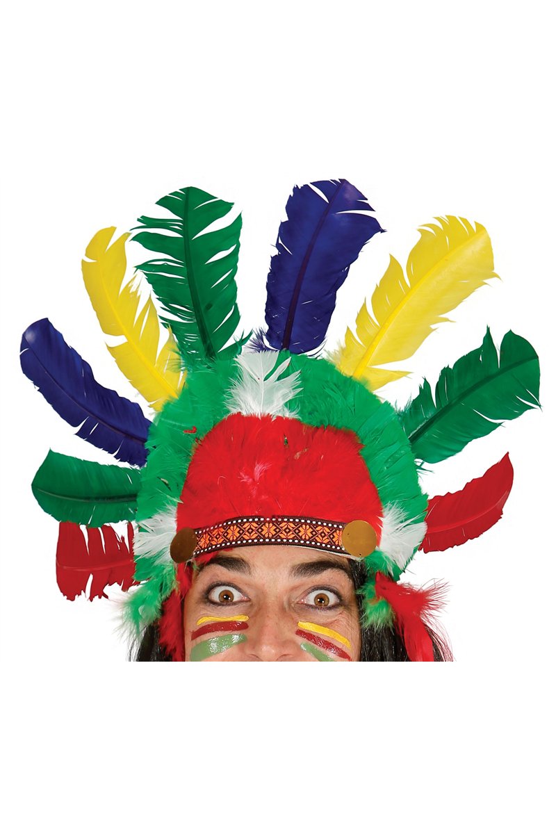ECONOMIC INDIAN FEATHER HEADDRESS