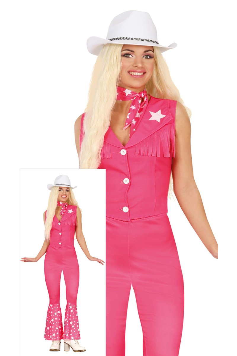 PINK COUNTRY GIRL, ADULT, 38 - 40 (M)
