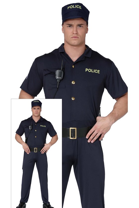 POLICEMAN OFFICER ADULT SIZE L 52-54