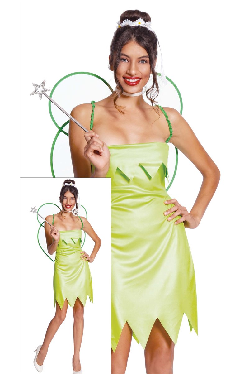 GREEN FAIRY ADULT SIZE M 38-40