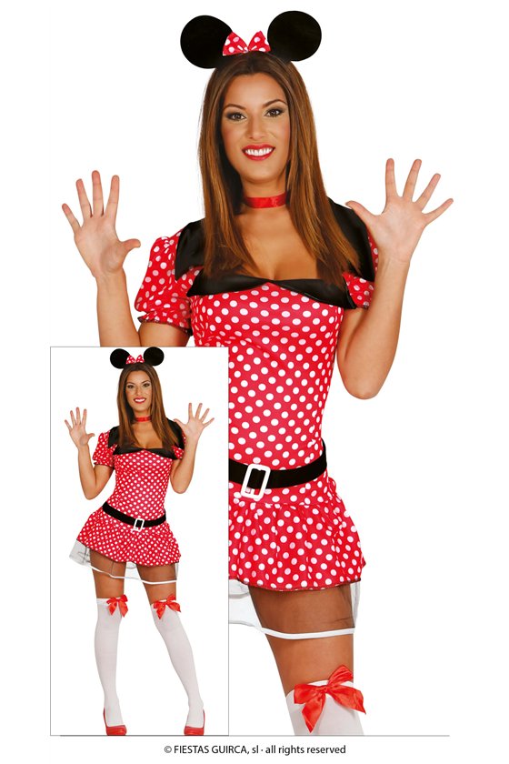 MOUSE WOMAN ADULT SIZE M 38-40