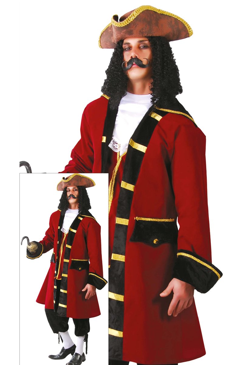 PIRATE CAPTAIN ADULT SIZE L 52-54
