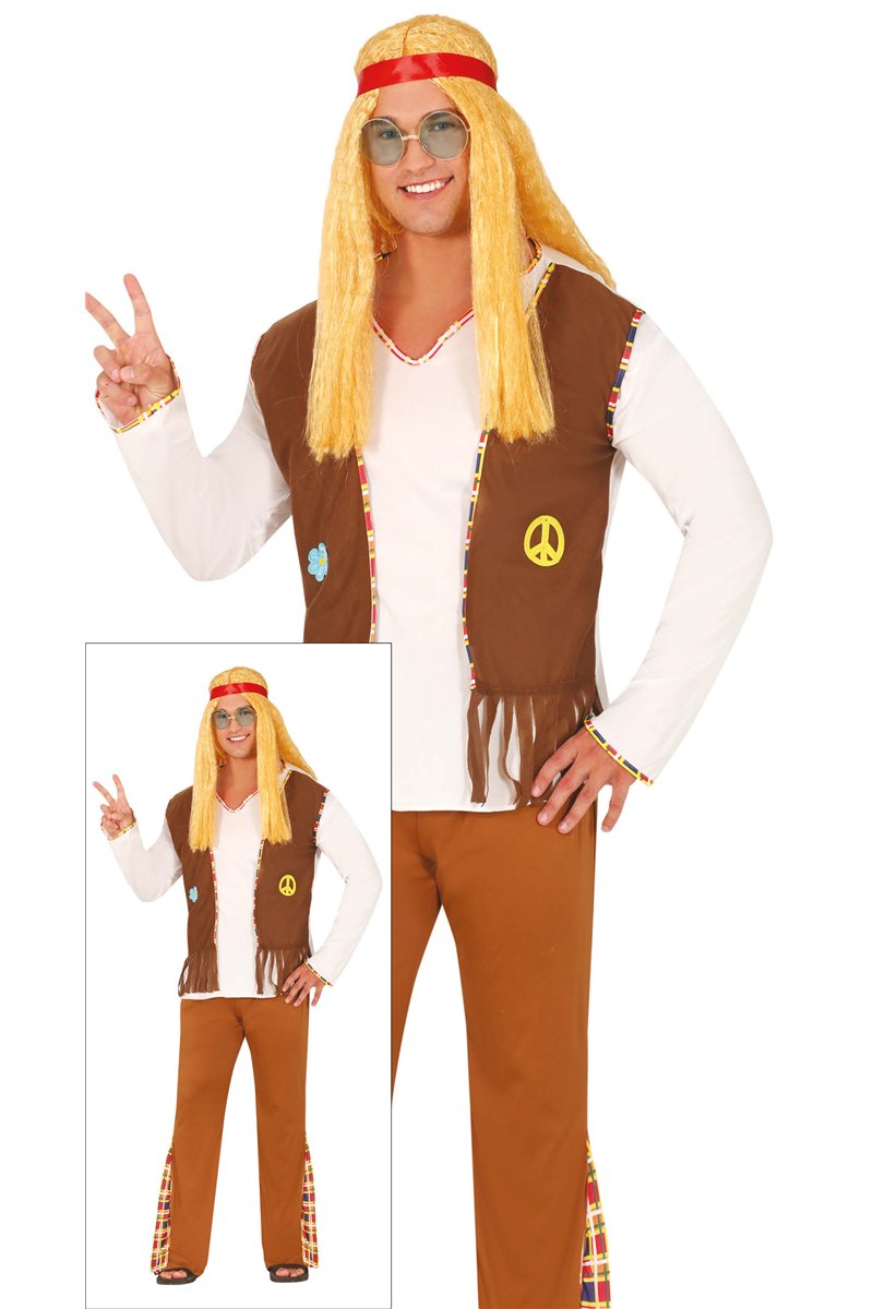 HIPPY FLOWER ADULT SIZE L 52-54