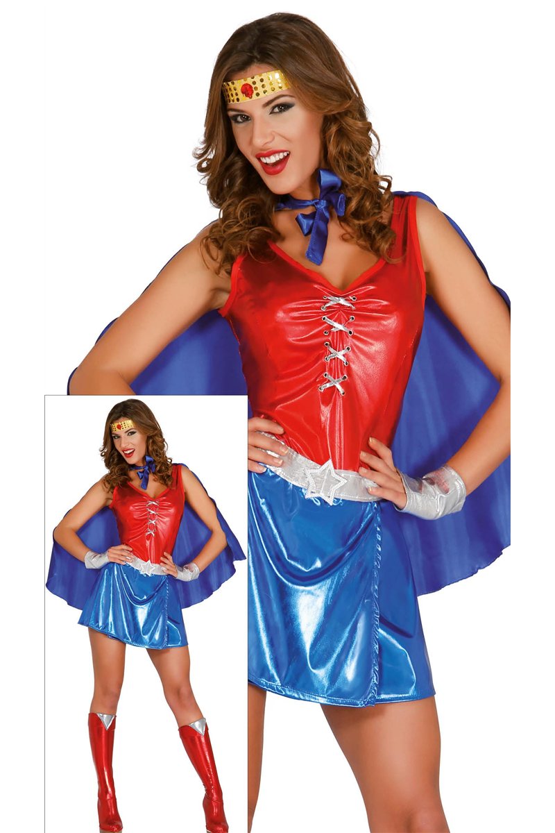 POWER WOMAN ADULT SIZE S 36-38