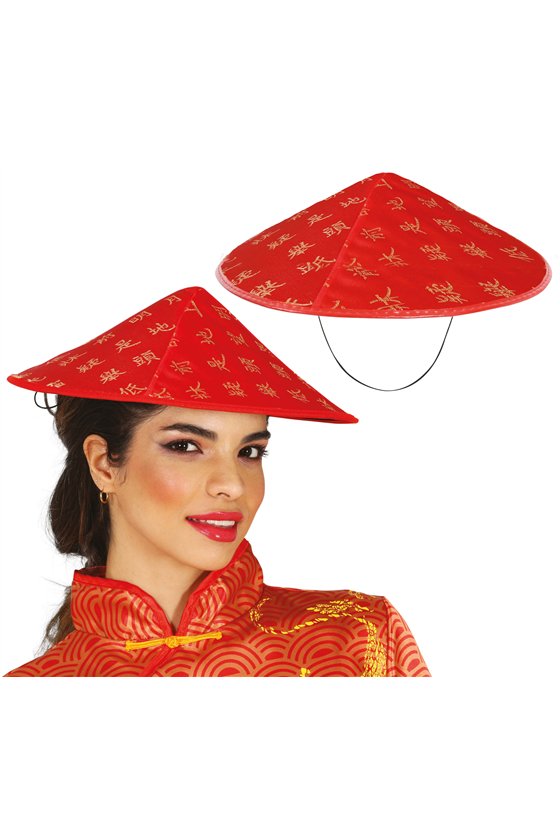 RED JAPANESE HAT
