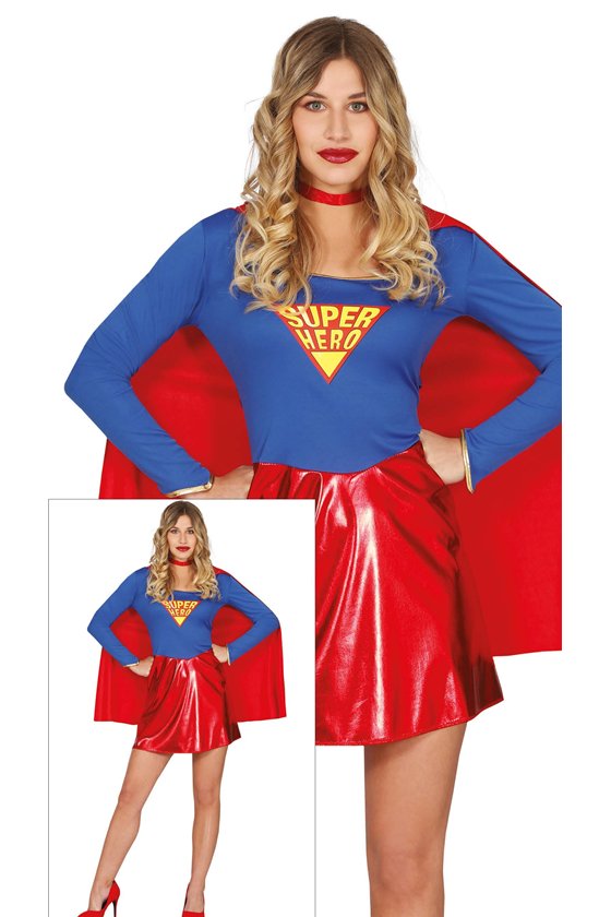 SUPERHEROINE ADULT SIZE L 42-44