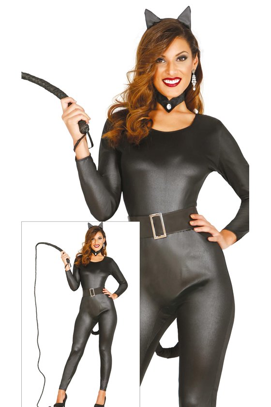 BLACK KITTY ADULT SIZE M 38-40