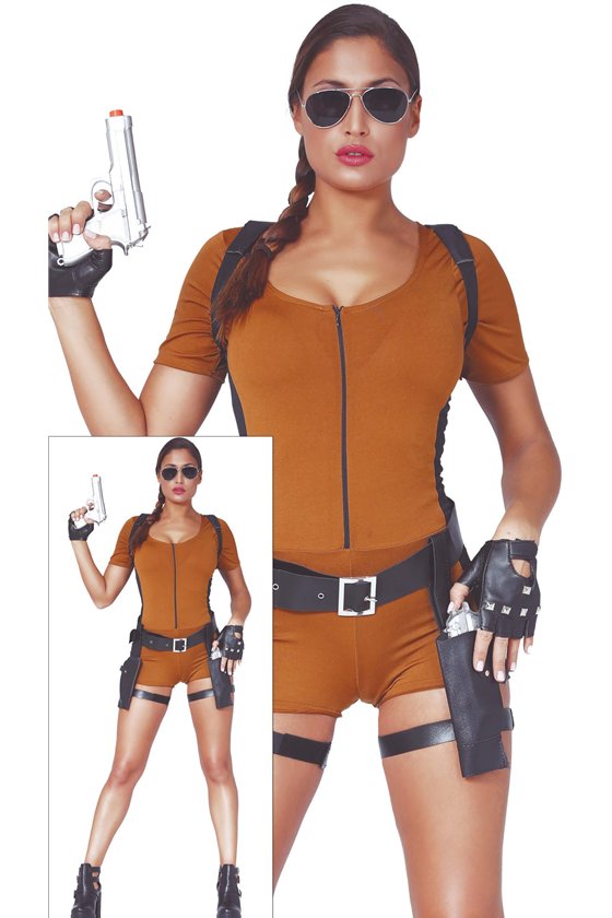 WOMAN ADVENTURER ADULT SIZE XL 44-46