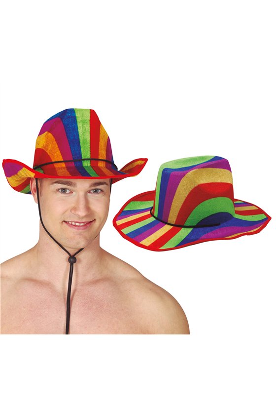 MULTICOLOR COWBOY HAT