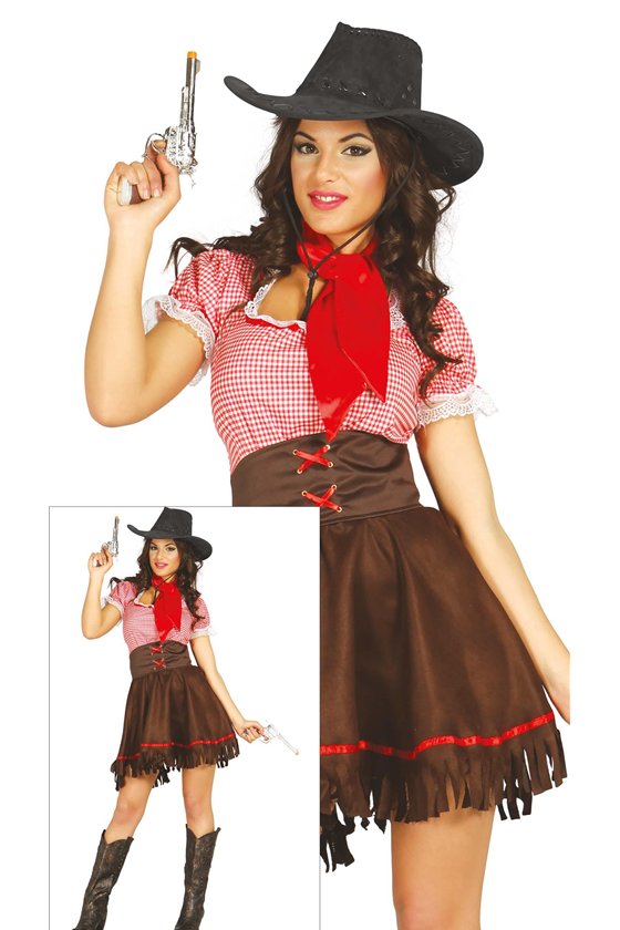 ADULT COWGIRL, SIZE S 36-38